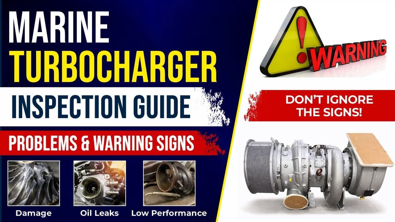 Marine Turbocharger Inspection Guide: Problems & Warning Signs
