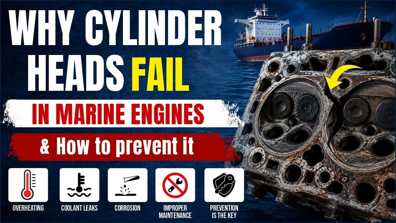 Why Cylinder Heads Fail in Marine Engines & How to Prevent It