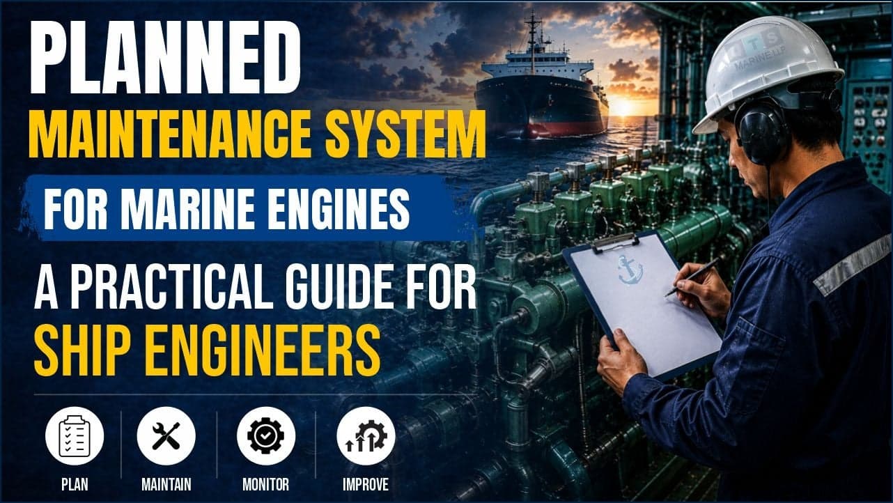 Planned Maintenance System (PMS) for Marine Engines: A Practical Guide for Ship Engineers