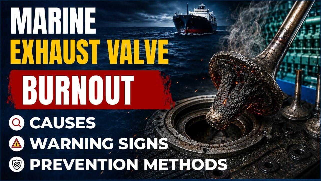 Marine Exhaust Valve Burnout: Causes, Warning Signs & Prevention Methods
