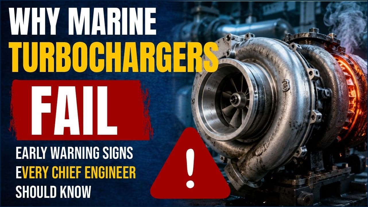 Why Marine Turbochargers Fail: Early Warning Signs Every Chief Engineer Should Know