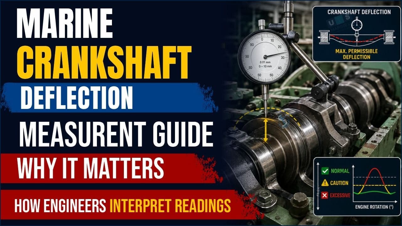 Marine Crankshaft Deflection Measurement Guide: Why It Matters and How Engineers Interpret Readings