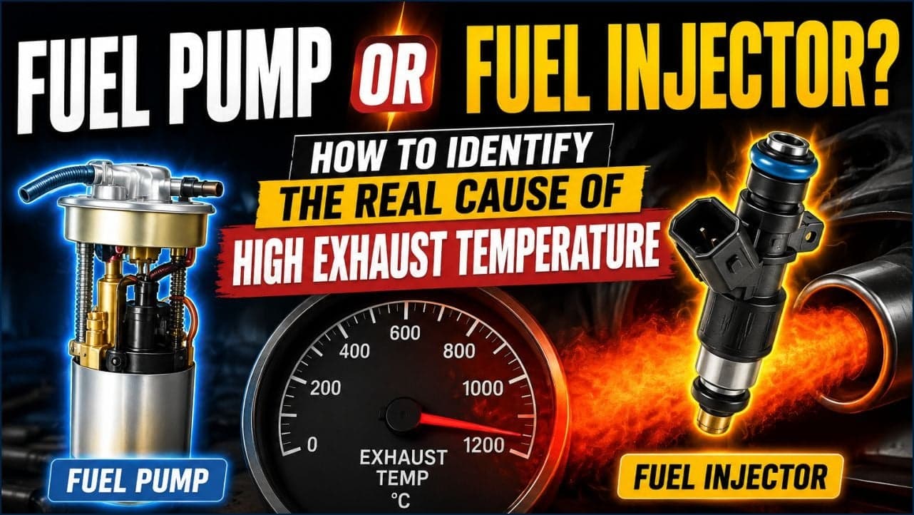 Fuel Pump or Fuel Injector? How to Identify the Real Cause of High Exhaust Temperature