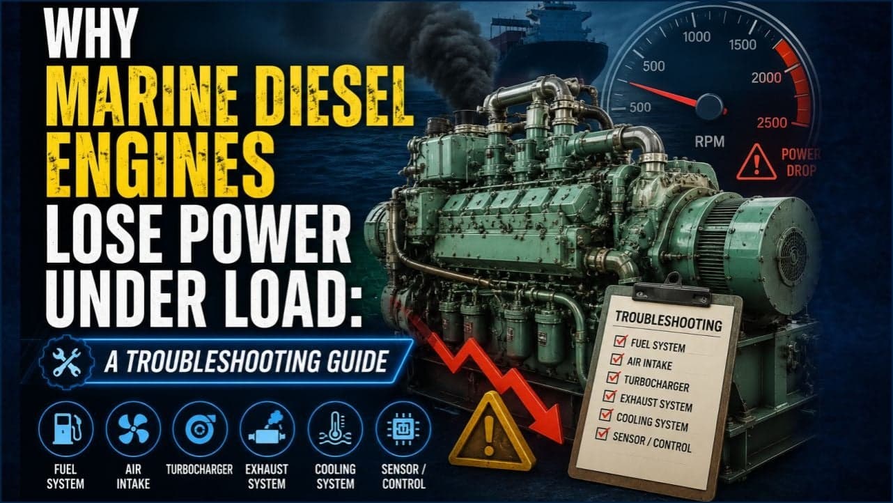 Why Marine Diesel Engines Lose Power Under Load: A Troubleshooting Guide