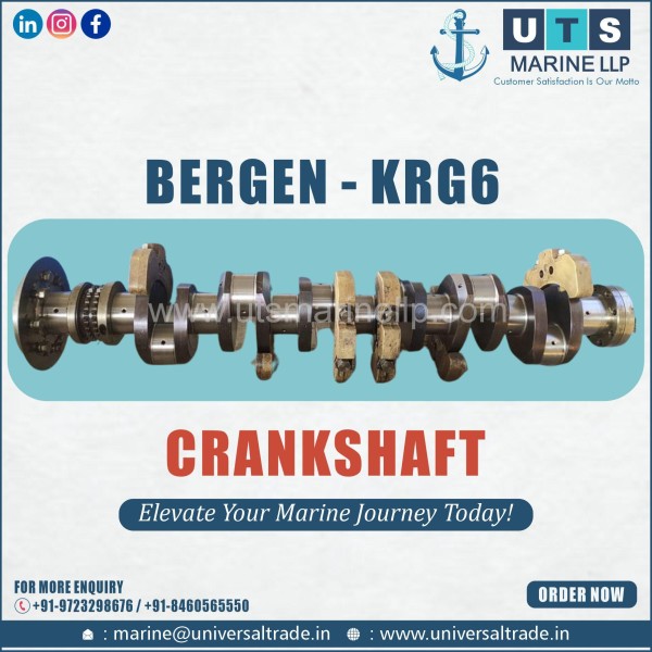 Bergen KRG6 Crankshaft