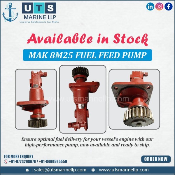 MAK 8M25 FUEL FEED PUMP