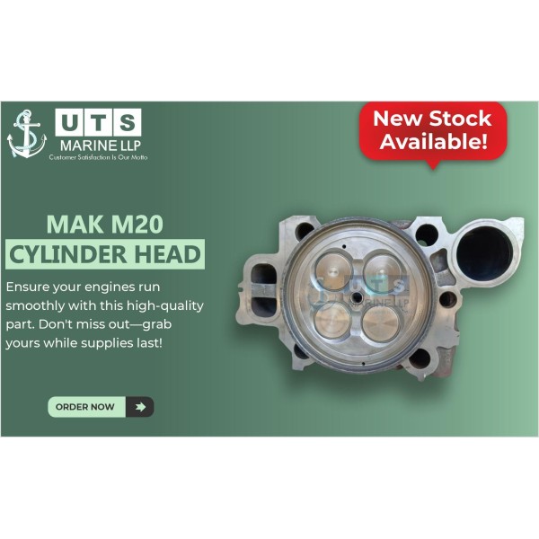 MAK M20 Cylinder Head