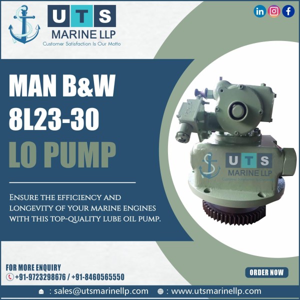 MAN B&W 8L23/30 LO Pump