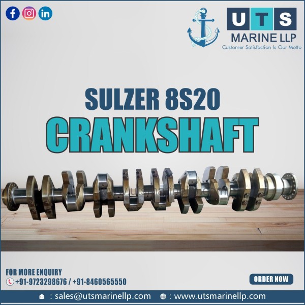 Sulzer 8S20 Crankshaft