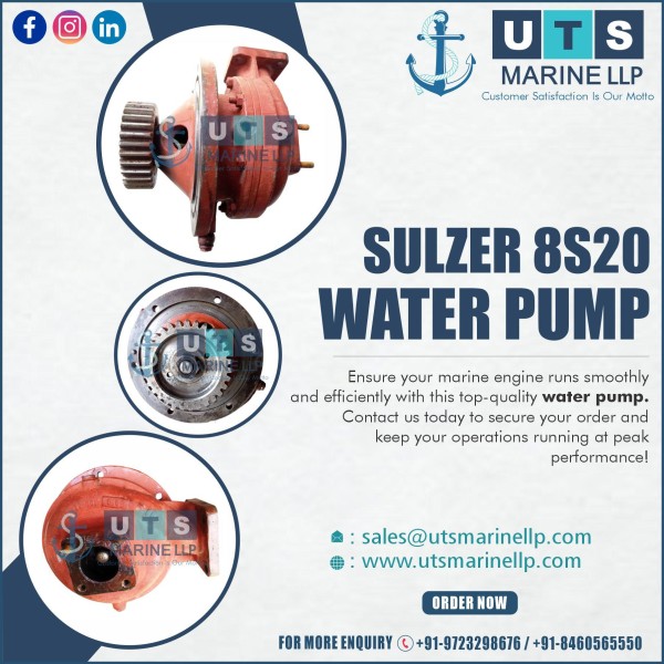 Sulzer 8S20 Water Pump