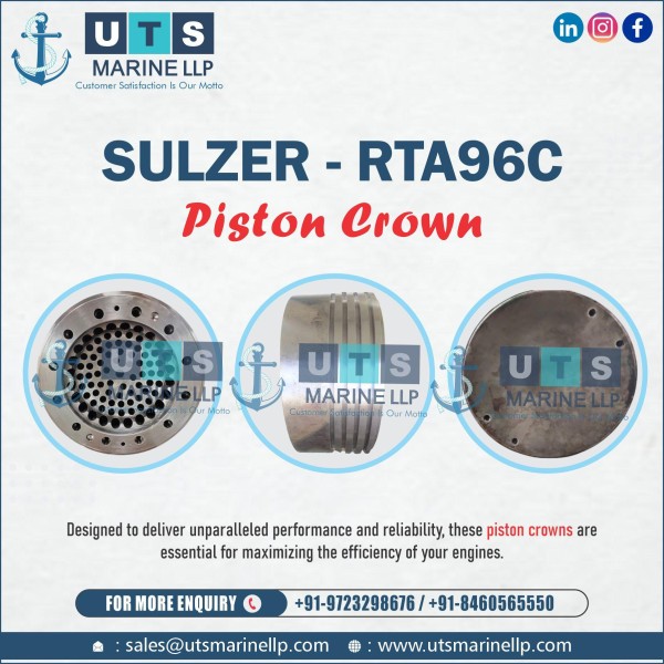 Sulzer RTA96C Piston Crown