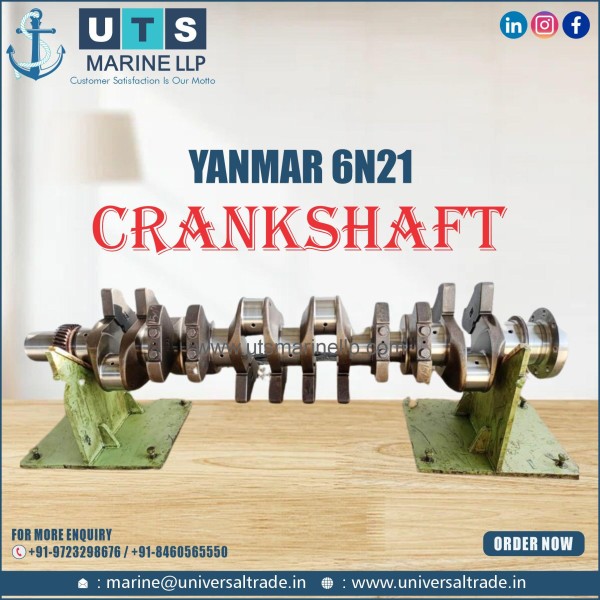 Yanmar 6N21 Crankshaft