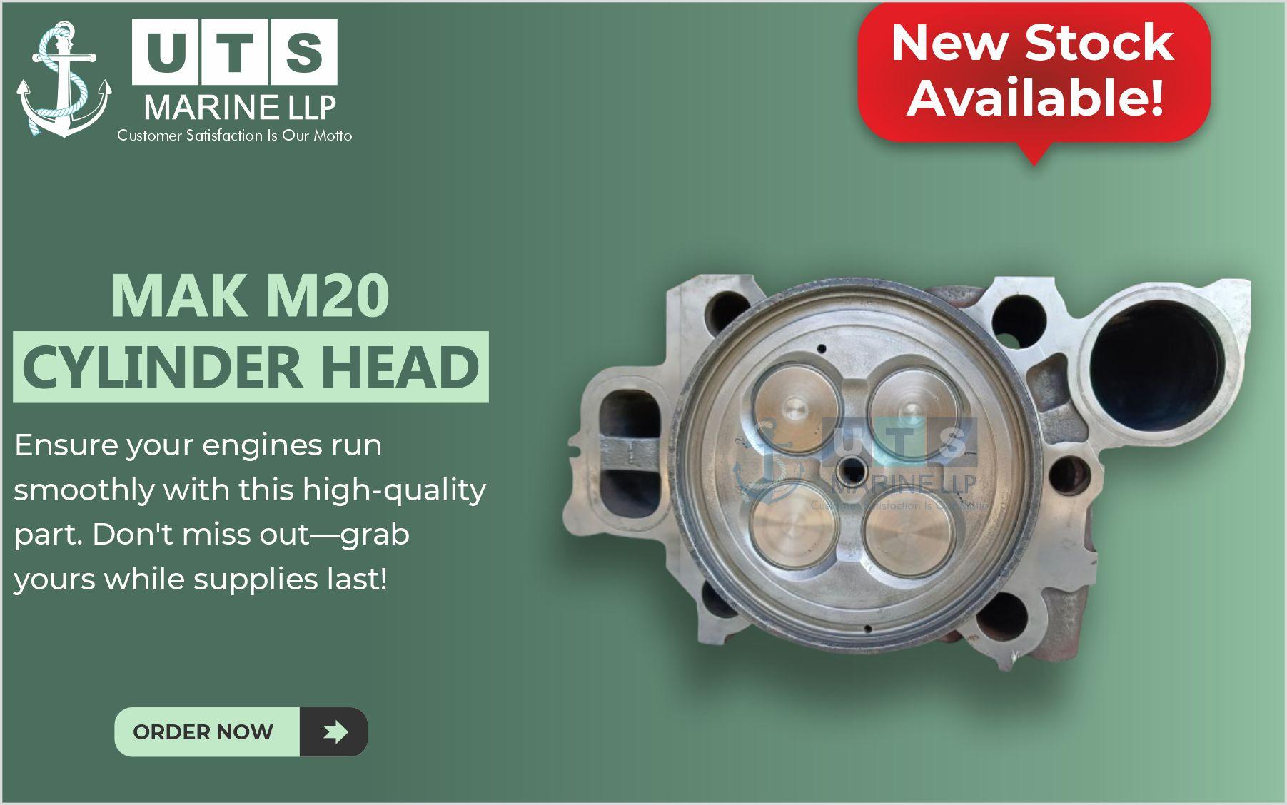 MAK M20 Cylinder Head