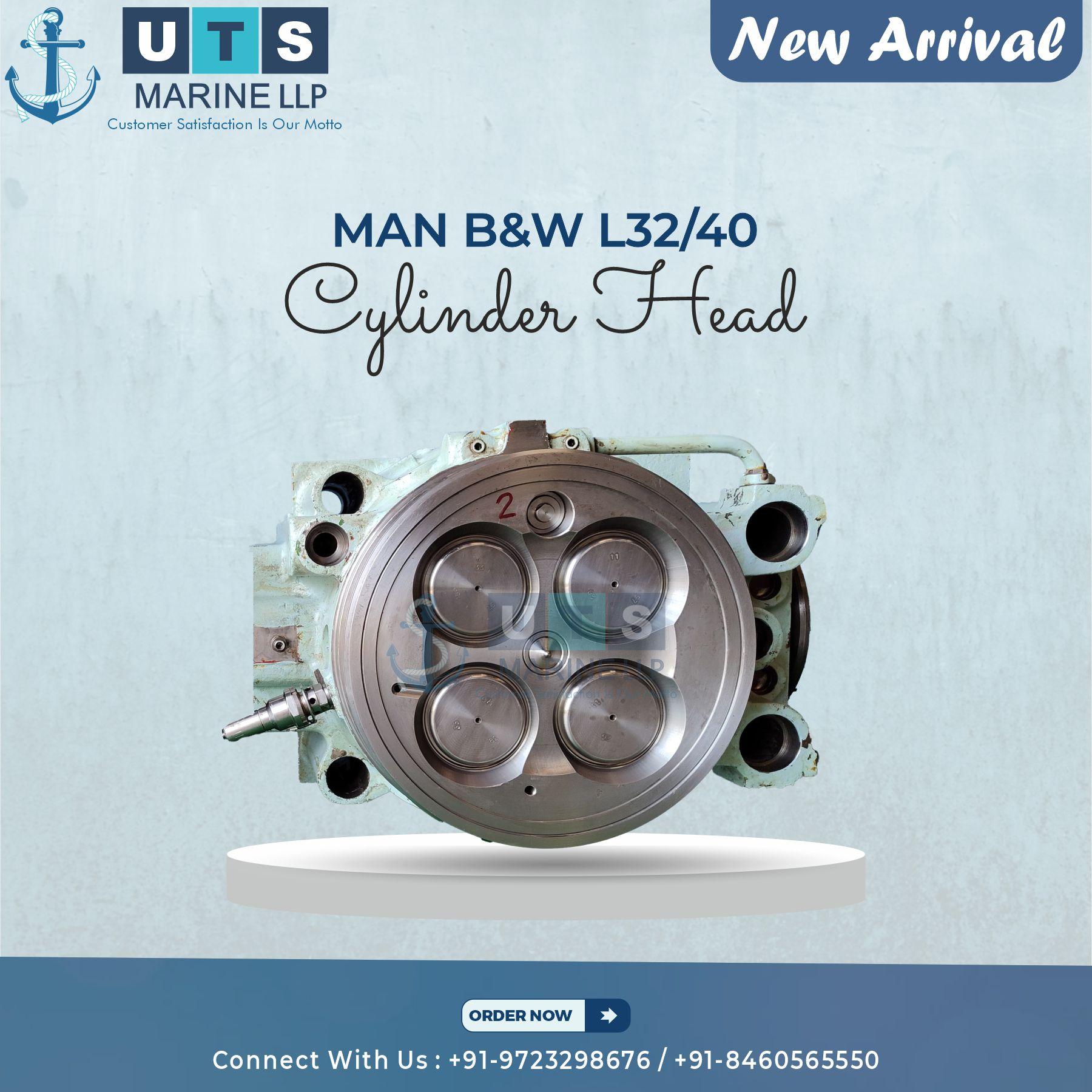 MAN B&W L32/40 Cylinder Head