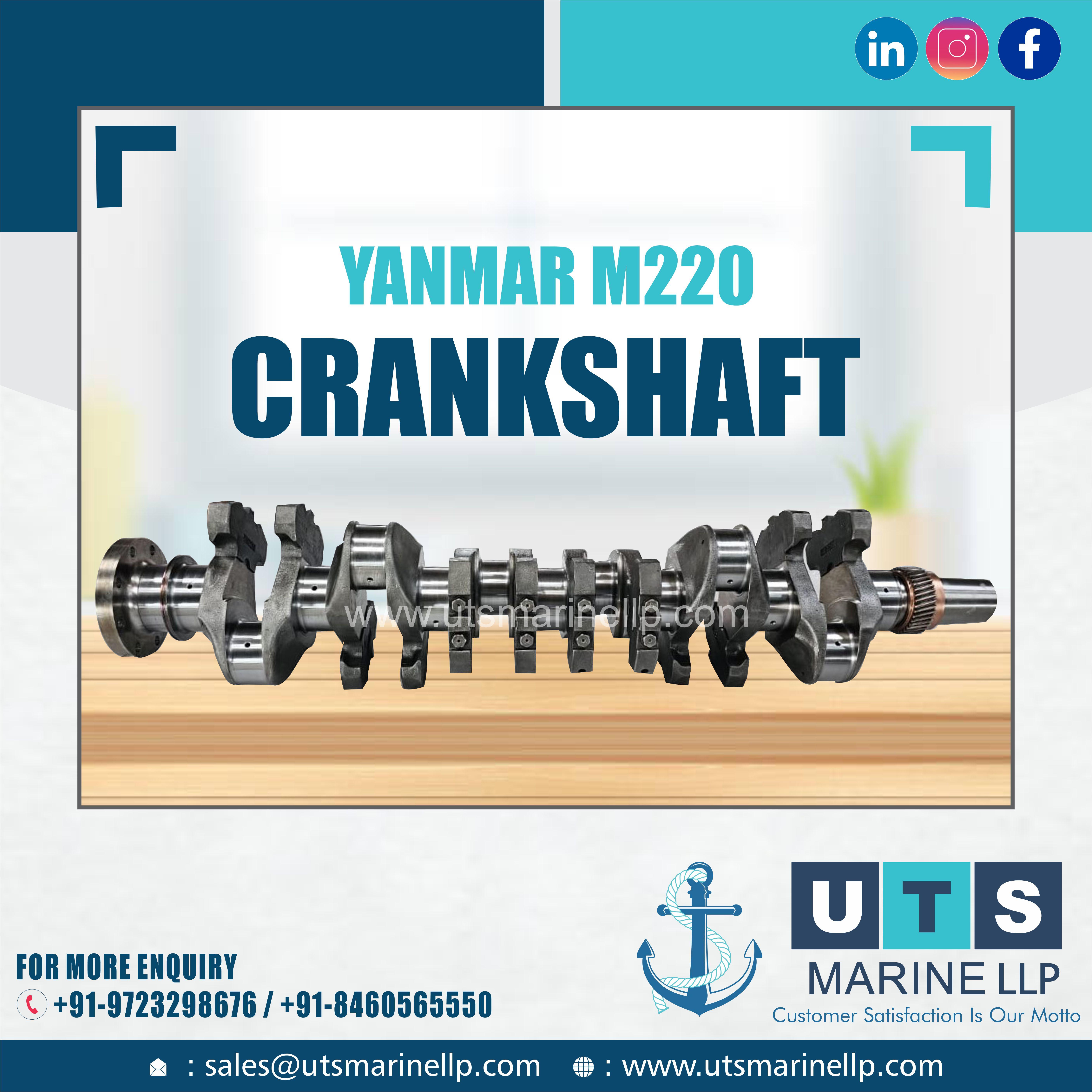 Yanmar M220 Crankshaft