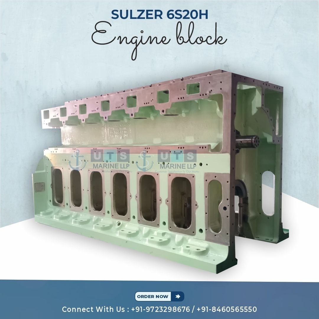 Sulzer 6S20H engine block - Engine Block - UTS Marine LLP
