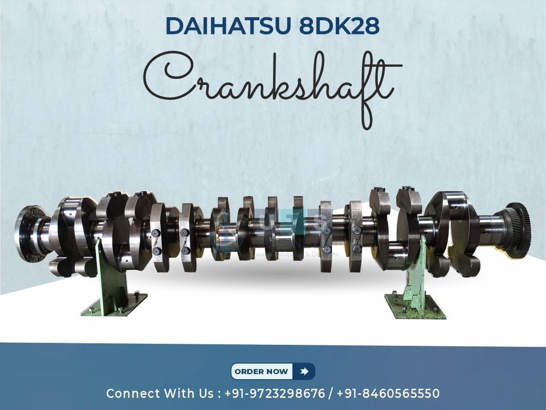 Daihatsu 8DK-28 crankshaft - Engine Parts - UTS Marine LLP