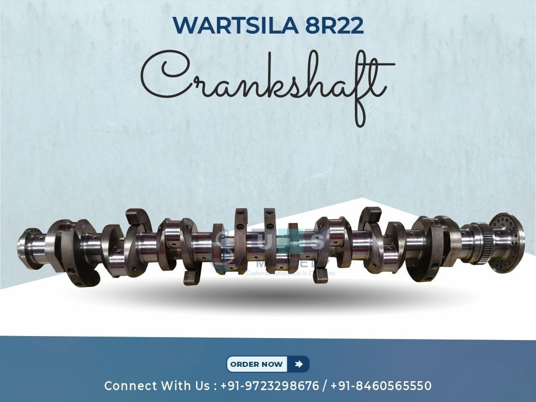 Wärtsilä 8R22 crankshaft - Engine Parts - UTS Marine LLP