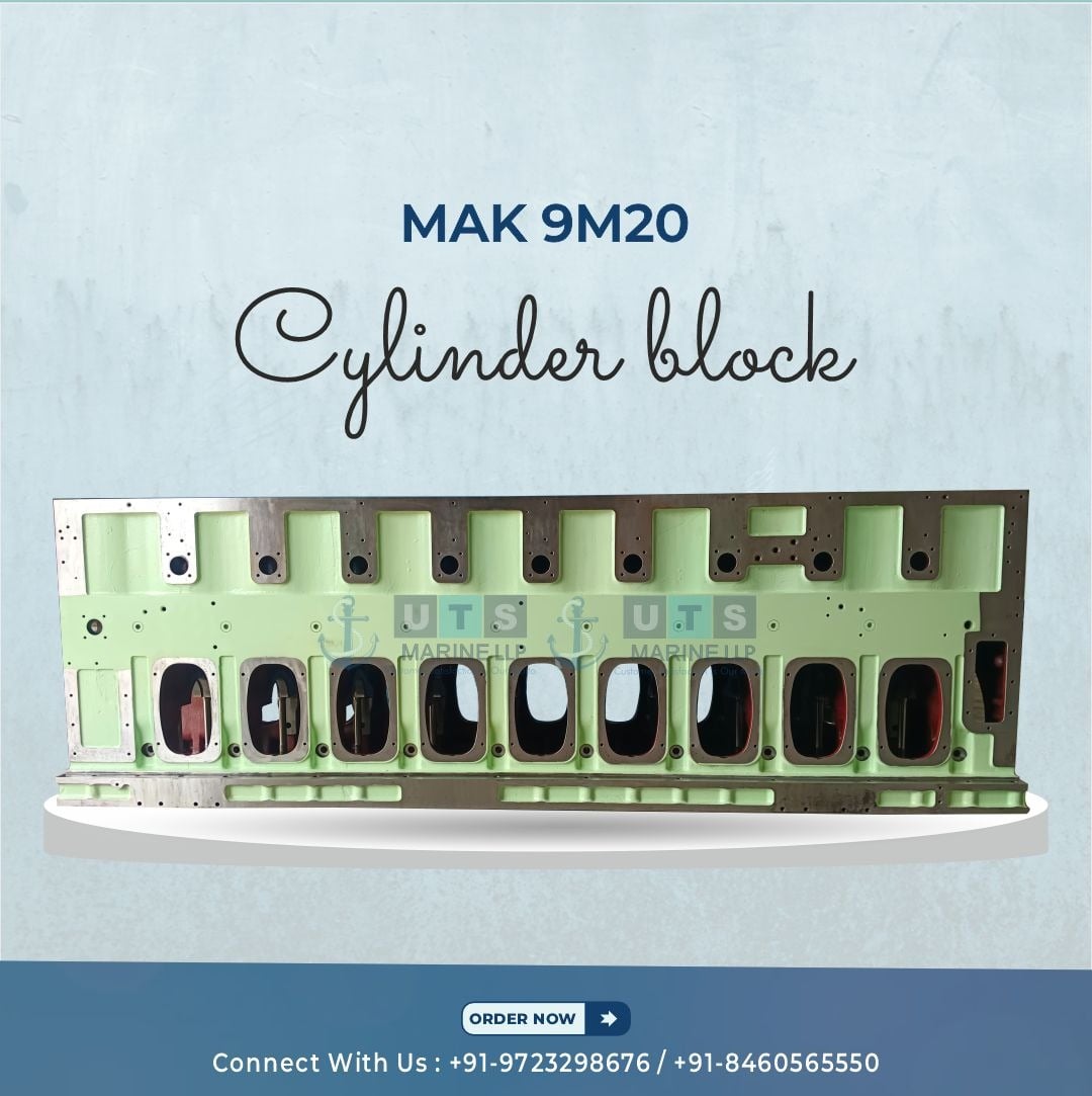 MAK 9M20 Cylinder Block - Cylinder Block - UTS Marine LLP
